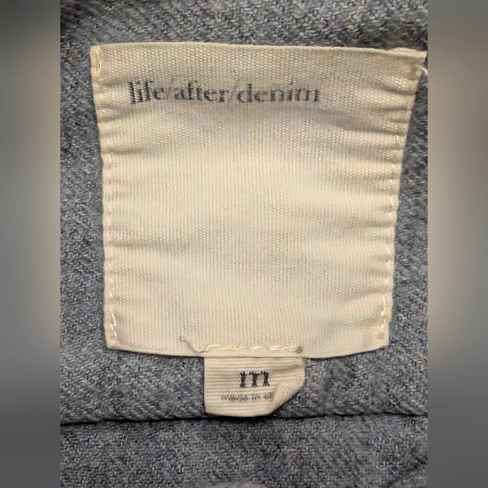 Life After Denim Men's Gray Shirt, Medium - Picture 4 of 7